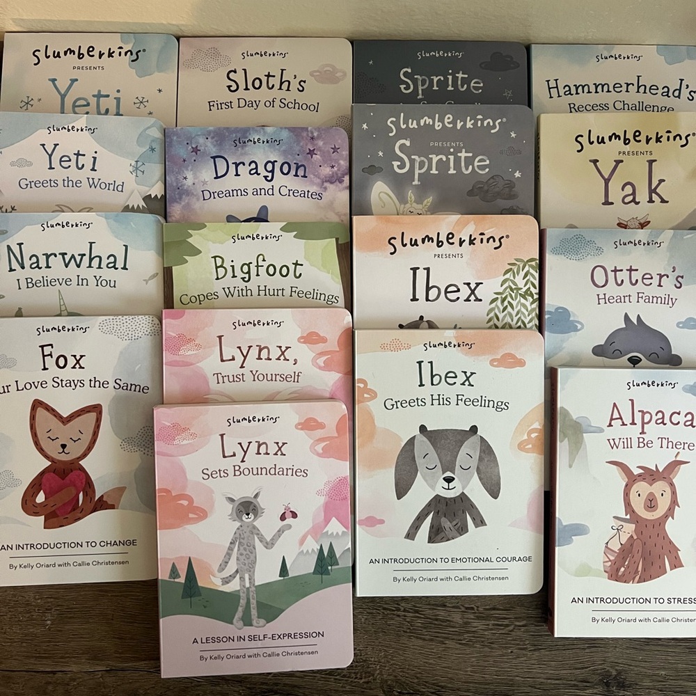 Slumberkins Set of 17 Books